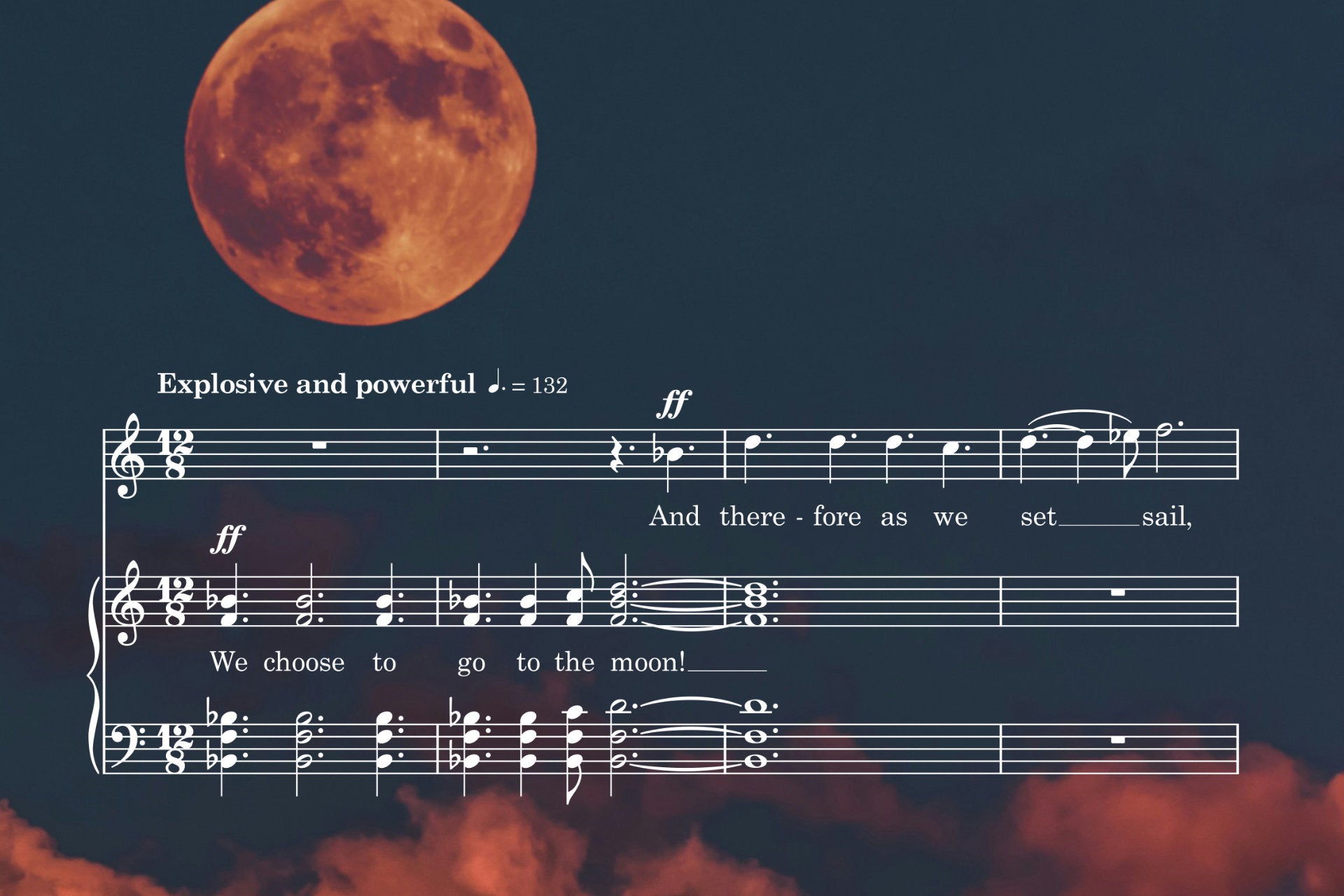 We Choose to Go to the Moon