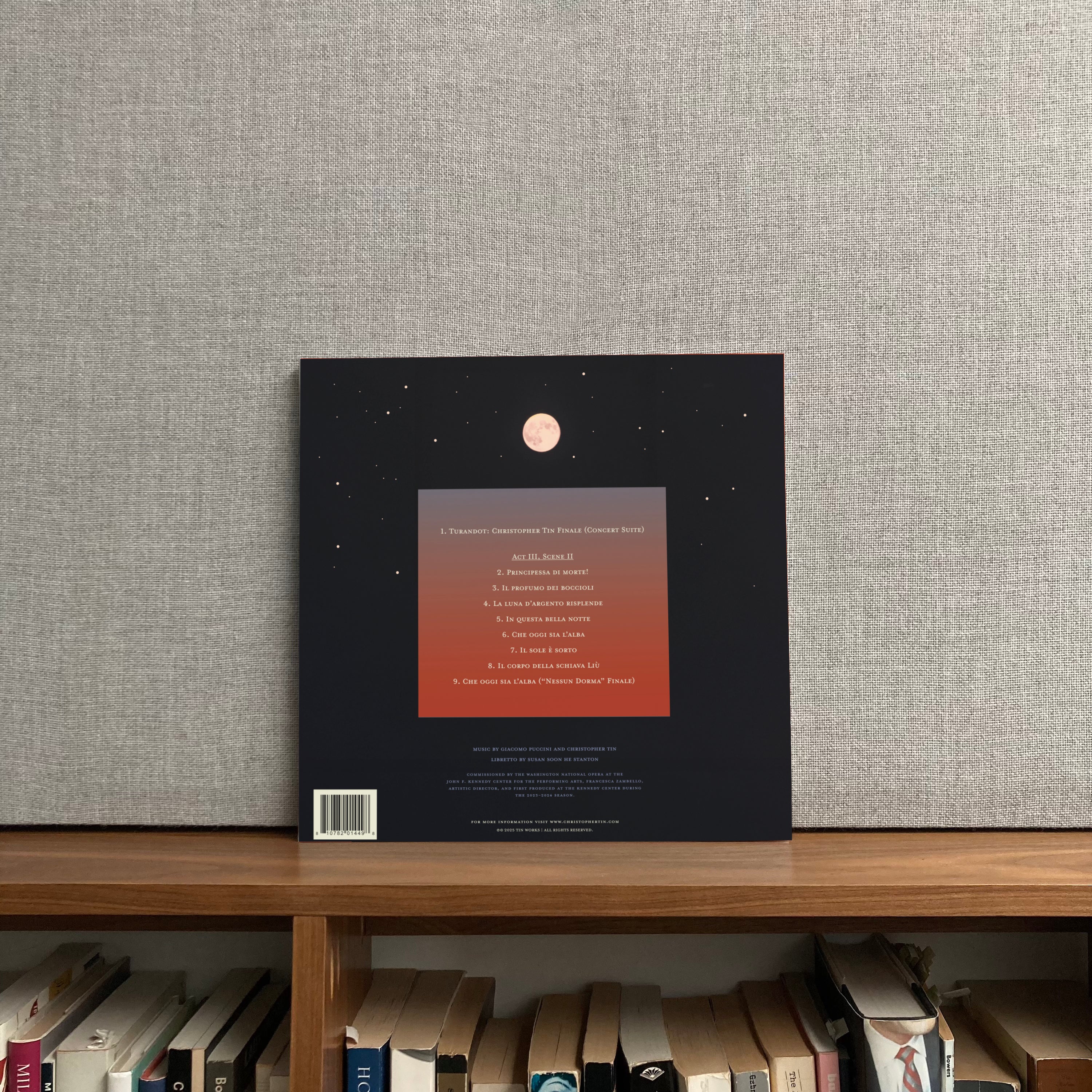 Signed Vinyl (+Downloads) - Turandot: Christopher Tin Finale