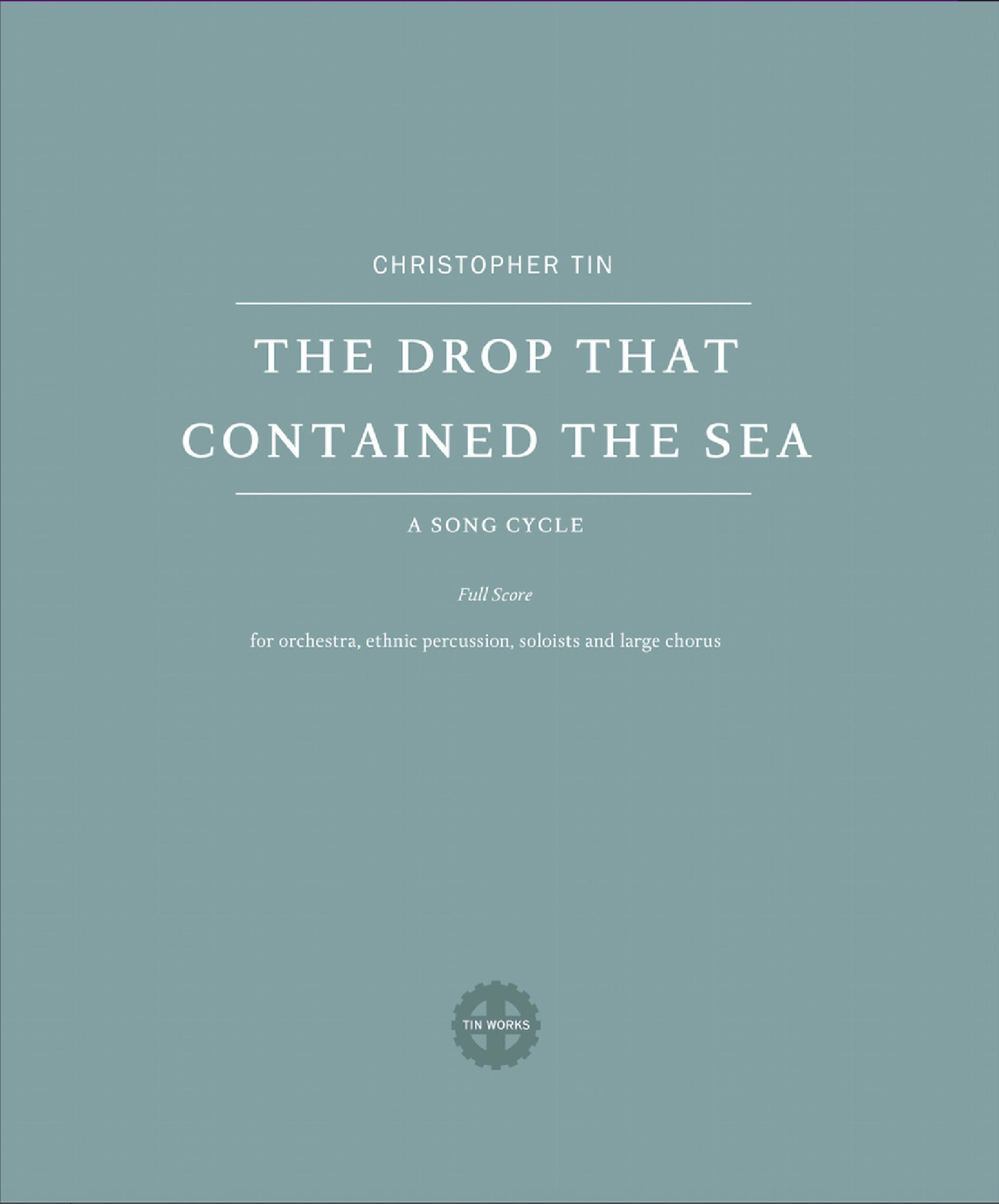 The Drop That Contained the Sea (Study Score)